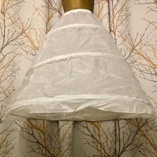 S M Full Length Long White