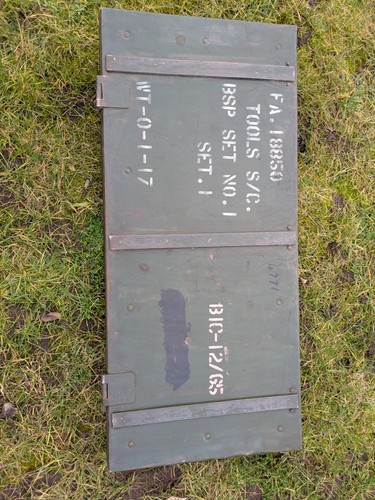 Ww2 tool box original tap - ww2, box,