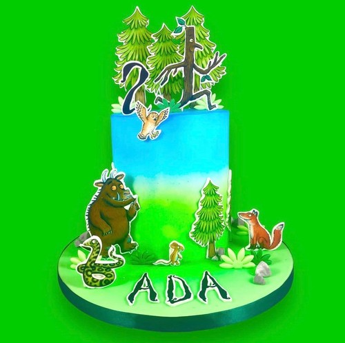 Gruffalo edible cake - a4,