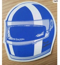 DAVID COULTHARD CRASH HELMET STICKER
