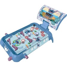 Disney Stitch Pinball Machine Kids Arcade Game w/ Lights & Sounds - Lexibook