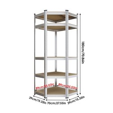 Garage Racking 5 Tier Shelving