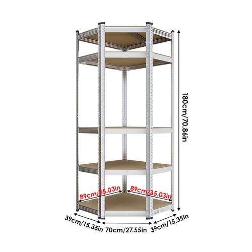 Boltless tier corner - corner, racking