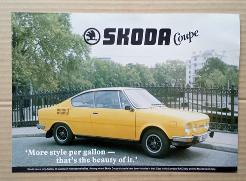 Skoda coupe s110r - coupe,