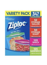 Ziploc Double Zipper Snack