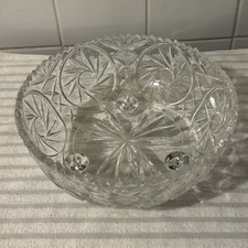 Large Bohemian Cut Crystal