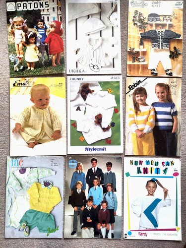 Job lot knitting patterns - 9,
