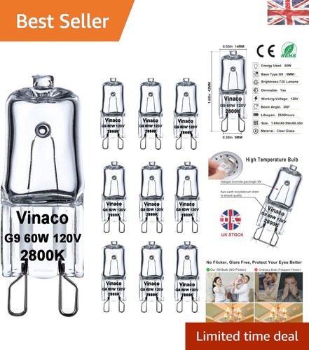 Reliable 60w halogen bulb pack - bulb,