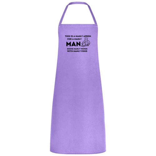 This manly apron grill - is,