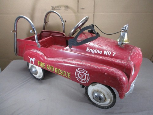 Vintage fire rescue engine - fire,