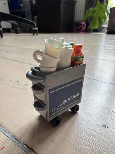 Playmobil airline trolley - airline,