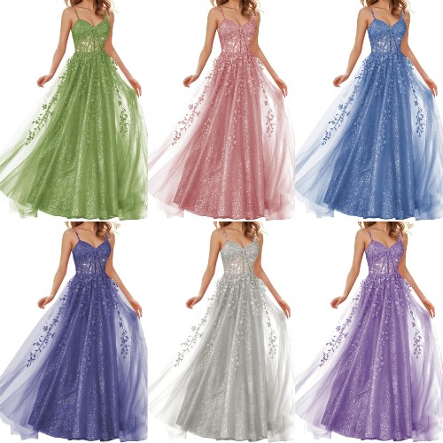 Party gowns lace - lace, prom