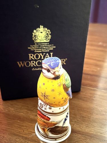 Royal worcester blue tit - tit,