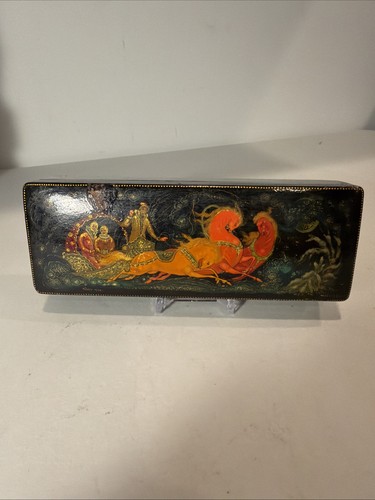 Vtg handpainted lacquer - vtg,