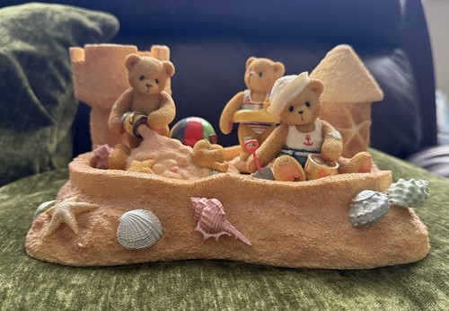 Cherished teddies sandcastle - cherished,