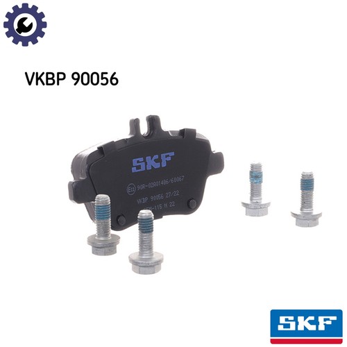 Brake pad set disc - pad, vkbp