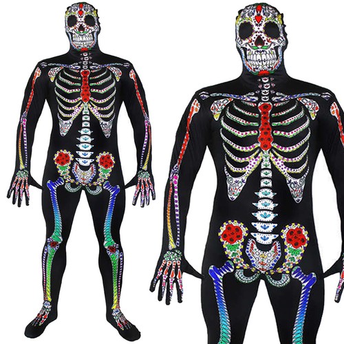 Day the dead sugar skull - day,