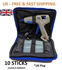 Hot Melt Glue Gun KIT Professional 100W +10 Adhesive Glue Sticks Hobby Craft DIY