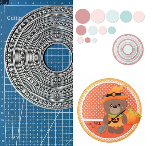 Nesting circles metal cutting - circles,