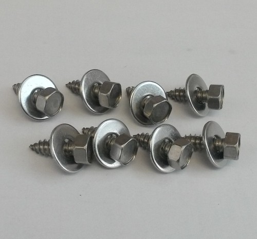 Stainless steel metro wing - 8x,