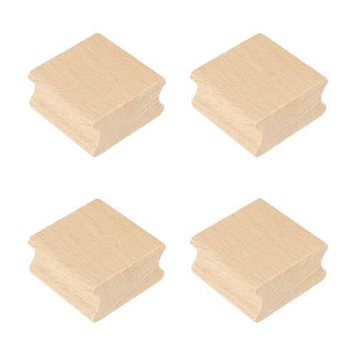 40x40mm wooden stamp block - stamp, 4