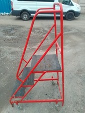 Mobile Warehouse Steps Safety