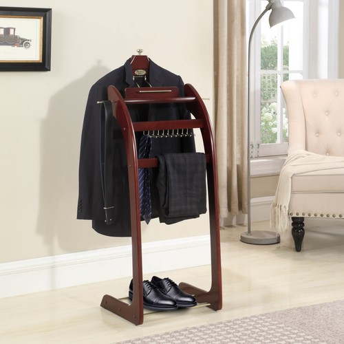 Wooden valet stand - stand, with