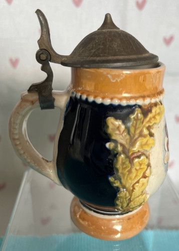 Mini german ceramic bier - ceramic, stein