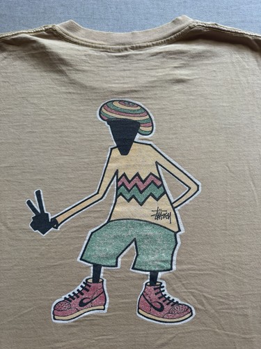 Vintage stussy rasta man rootz - vintage,