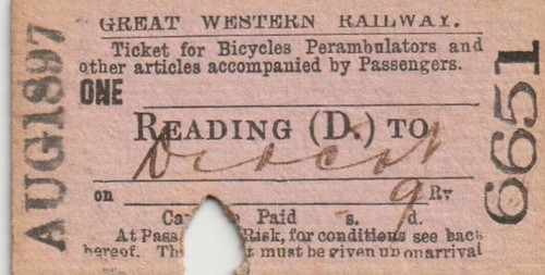 Great western railway - great, ticket