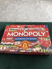  Monopoly Manchester UTD Edition - Complete RARE 2009 Features Ronaldo