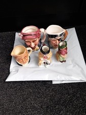 Set Of Five Toby Jugs 2 Royal