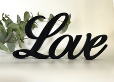 Love Large Word Freestanding