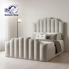 Art Deco Crown Panel Bed Frame