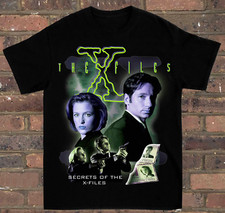 The X-Files Movie Black T-shirt Unisex Tee All Size S-4XL