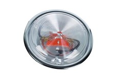 JAGUAR MK2 DAIMLER REAR INTERIOR LAMP ROUND CHROME BEZEL FAST POST C44322