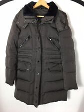 Zara Woman Down Coat Brown