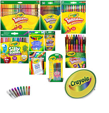 Crayola - Crayons, Glitter Glue, Gel Pen, Markers, Coloured Pencils, scents UK