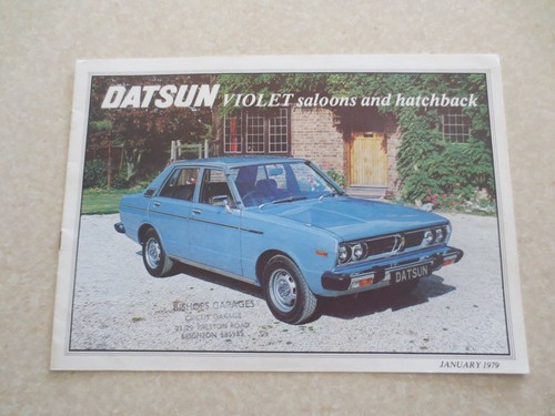 Original 1979 datsun violet - original,