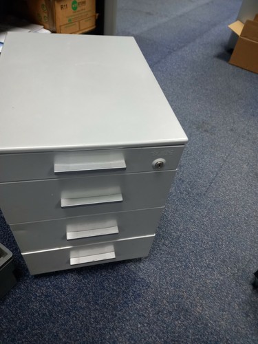 Grey steel office - steel,