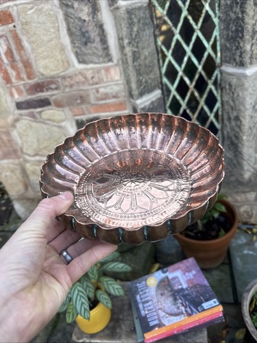 Copper tray middle eastern - tray,
