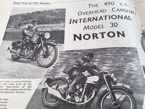 Norton international model - international,