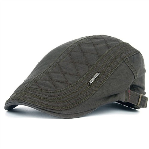 Retro men cotton ivy flat - cotton,