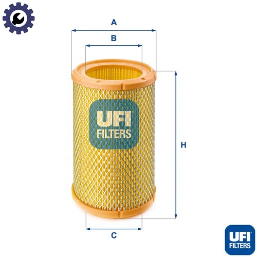 Air filter 267 - 27.267.00, for