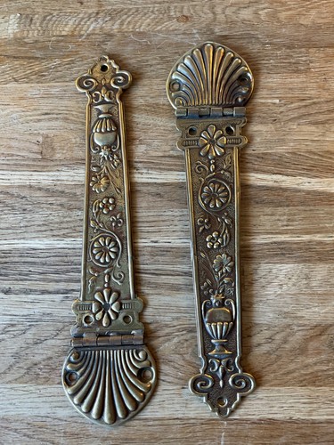 Good victorian ornate pair - good,