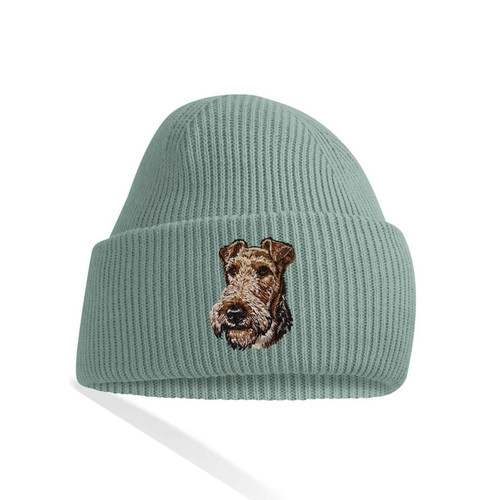 Wire fox terrier - fox, embroidered