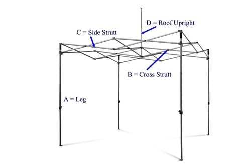 Gorilla gazebo 3x3mtr - gorilla,