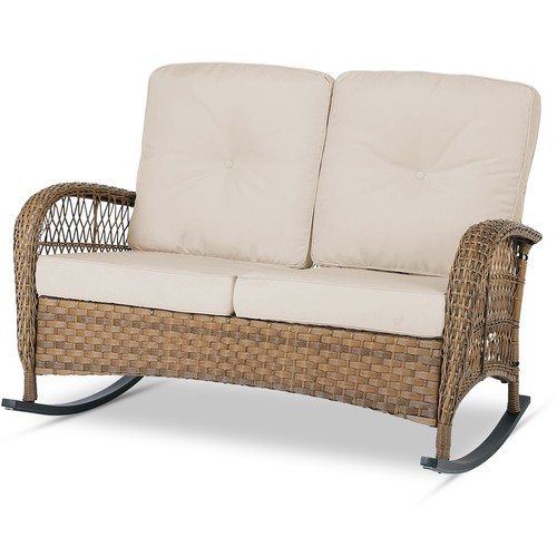 Outdoor wicker rocking - wicker,