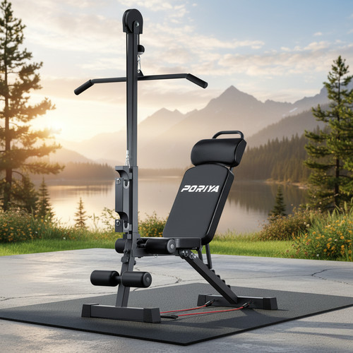 Poriya weight bench adjustable - weight,