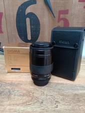 Sigma AF 75-300mm F4-5.6 Camera Lens Boxed With Case